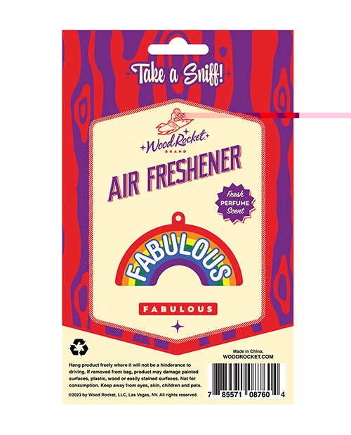 'wood Rocket Fabulous Air Freshener - Perfume