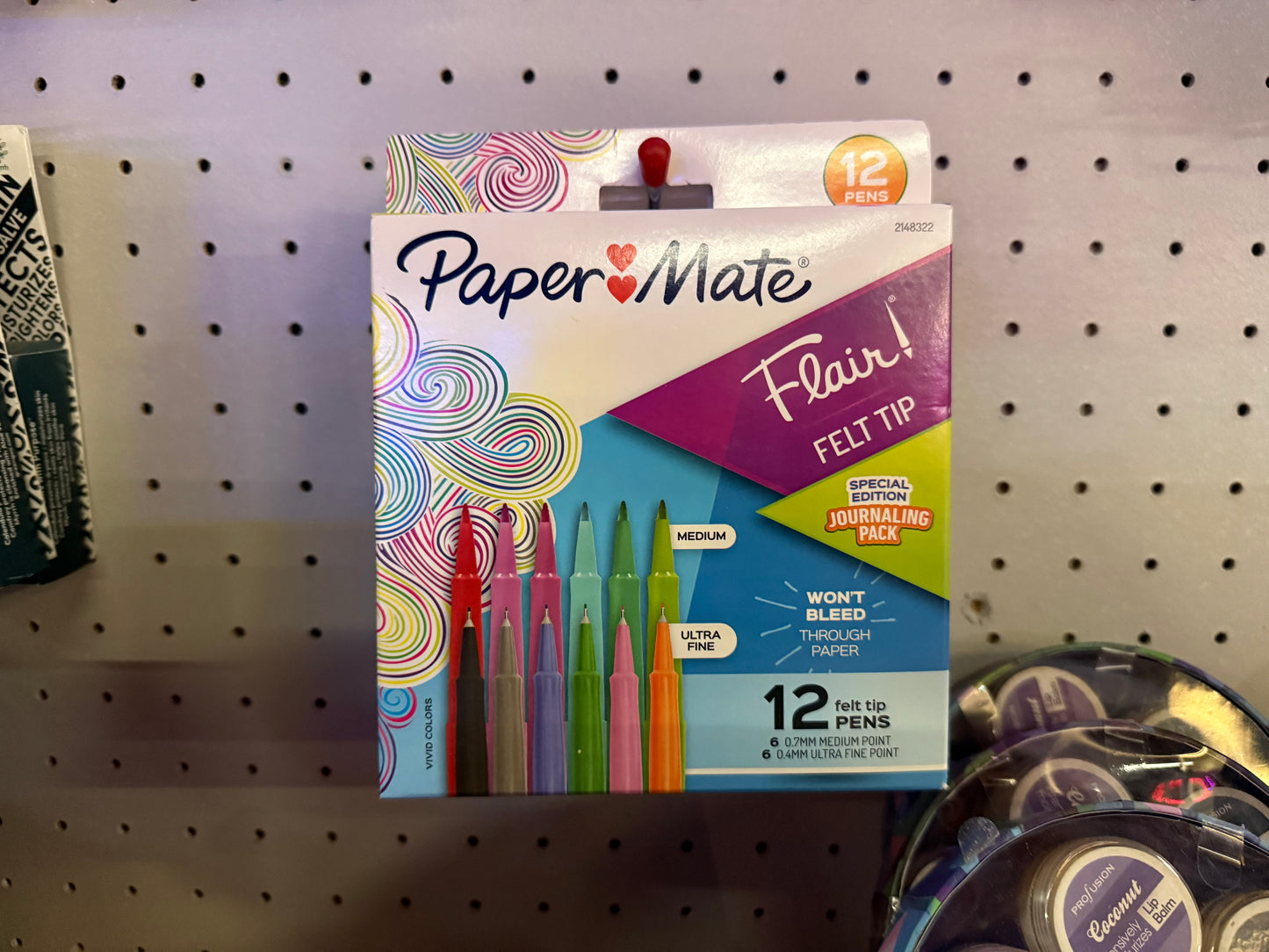 Paper mate felt tip pens