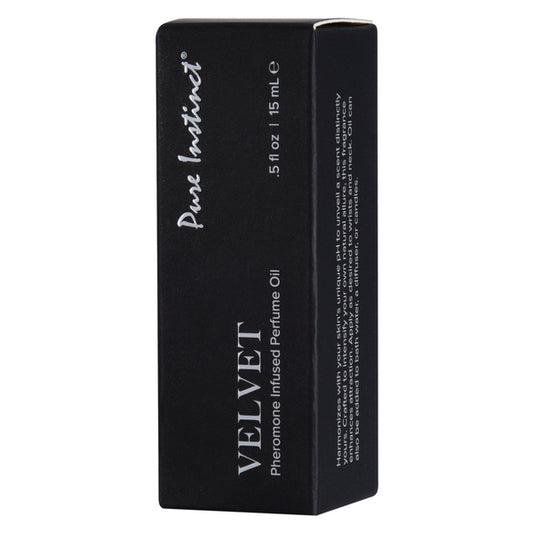 Pure Instinct Pheromone Infused Perfume Oil Eau De Parfum Velvet .5fl Oz/15ml