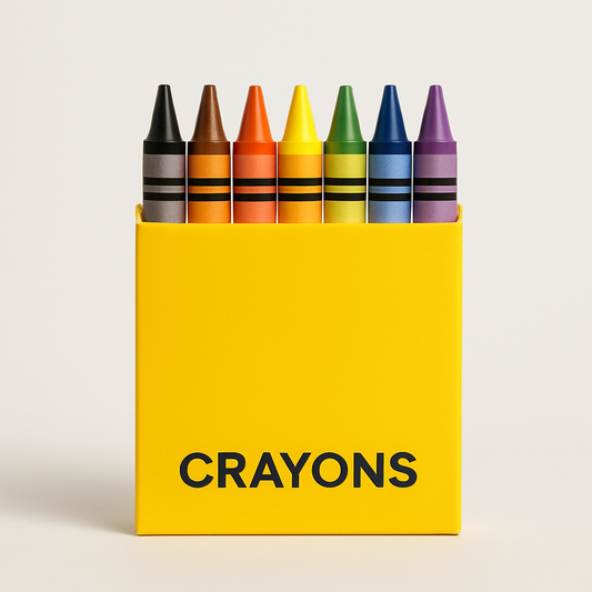 8 Pack of Generic Brand Crayons