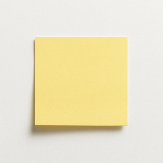 3x3 Yellow Sticky Notes Pad