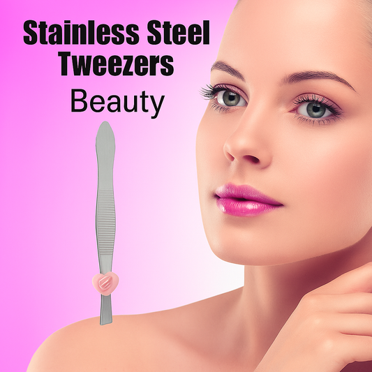 Stainless Steel Tweezers Beauty