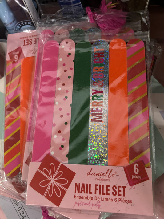 6 pack fingernail files