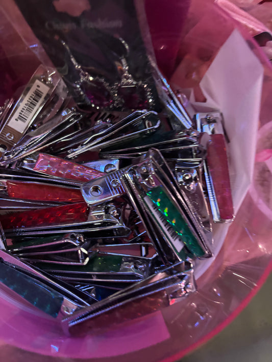 Shiny Colors Toenail and Fingernail Clippers