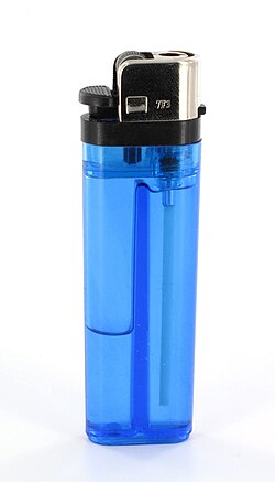 Disposable Crystal-Clear Lighter
